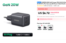 Screenshot 2026-03-03 at 08-56-47 UGREEN 20W GaN Charger PD3.0 QC3.0 Mini USB C Phone Charger ...png